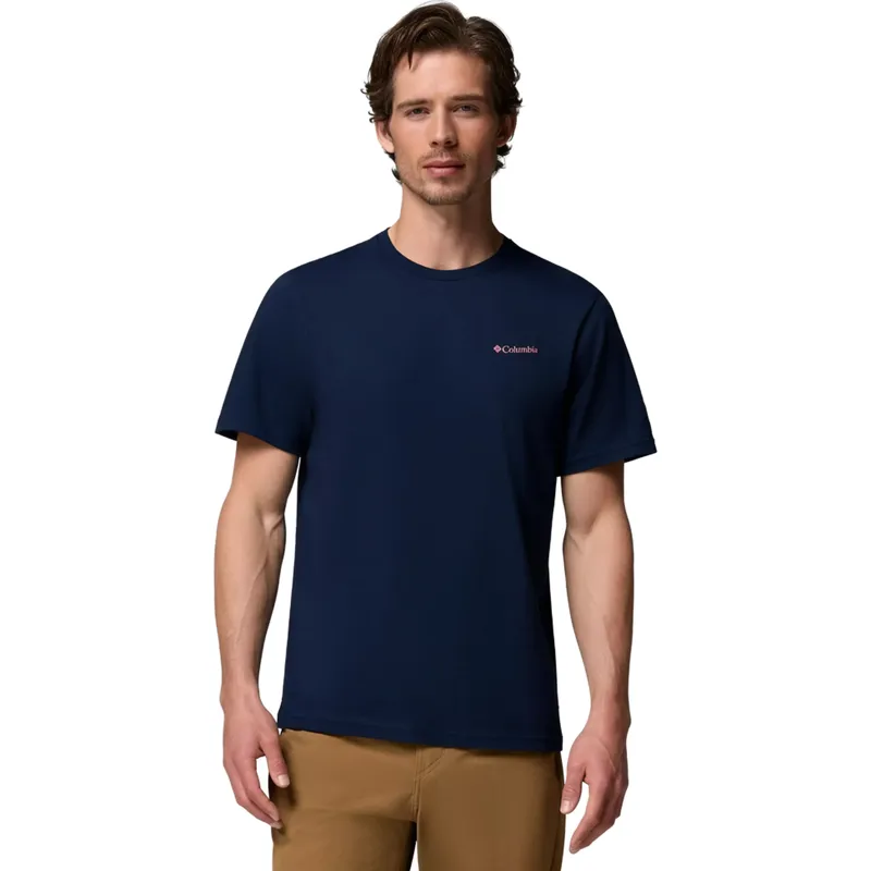 Columbia CSC Heavyweight Back Graphic Men's T-Shirt in Collegiate Navy