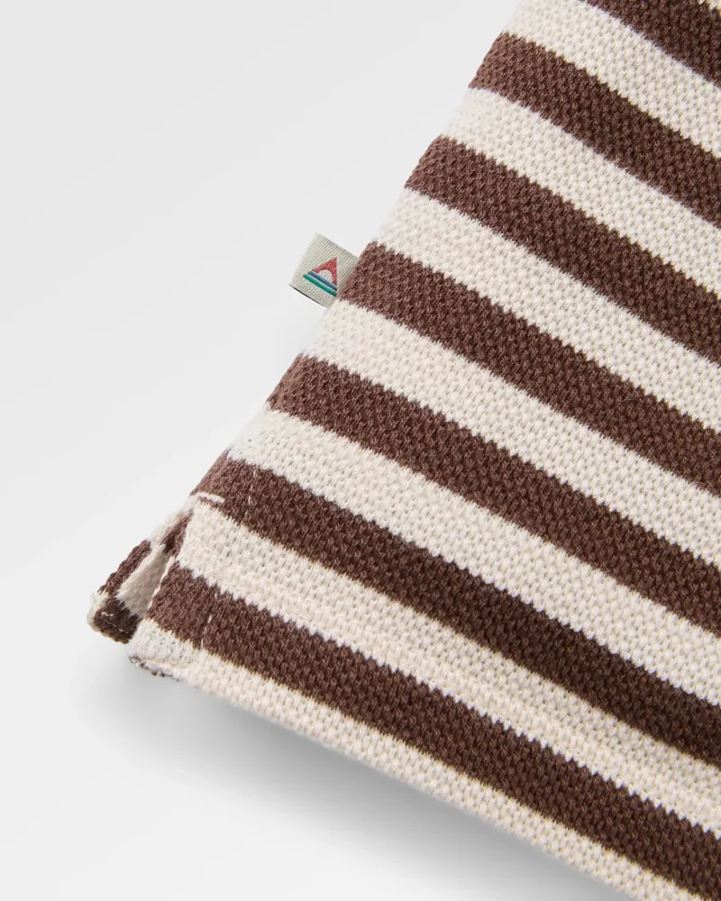 Passenger Womens Panorama Striped L/S T-Shirt in Chestnut-3