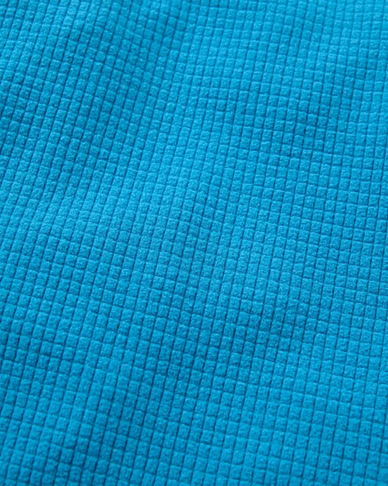 Passenger Men's Forestscape Recycled Fleece Crew in Blue Steel-4