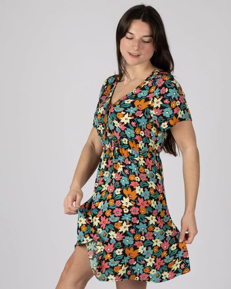 Saltrock Womens Holidaze Dress in Dark Grey-3