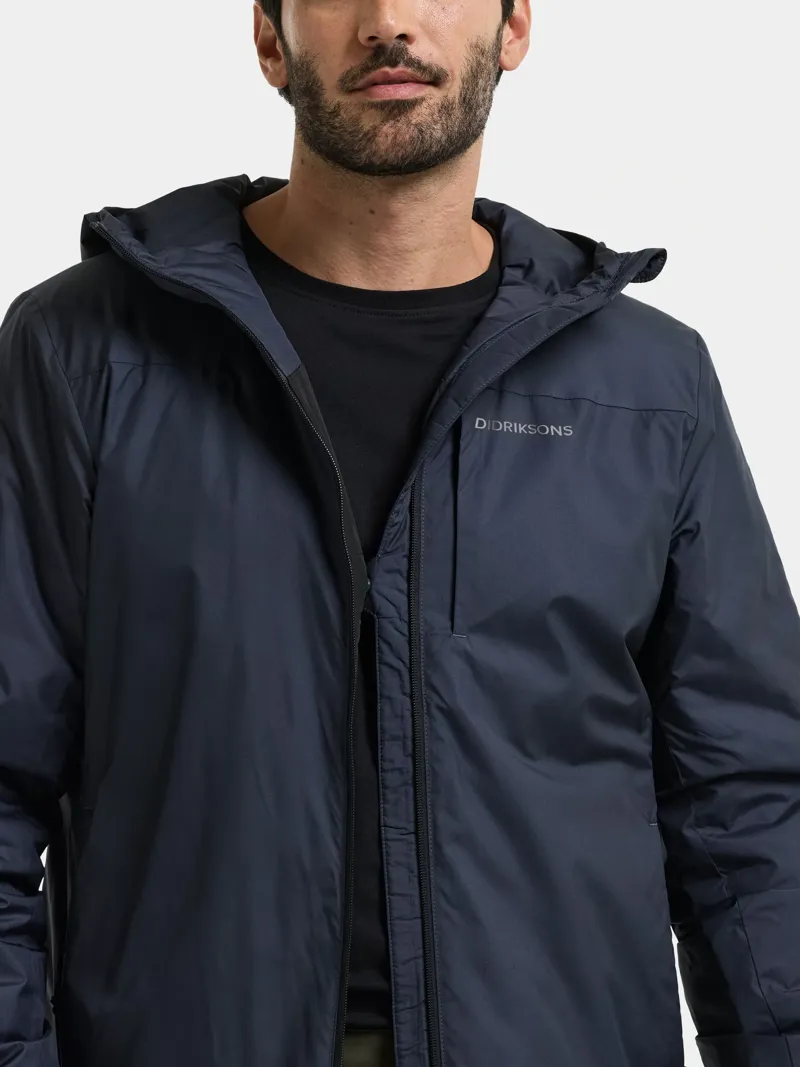 Didriksons Mens Milik Jacket in Sleepy Blue-5