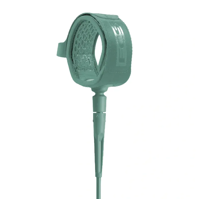 FCS All Round Essential Leash 9ft in Coal Lime