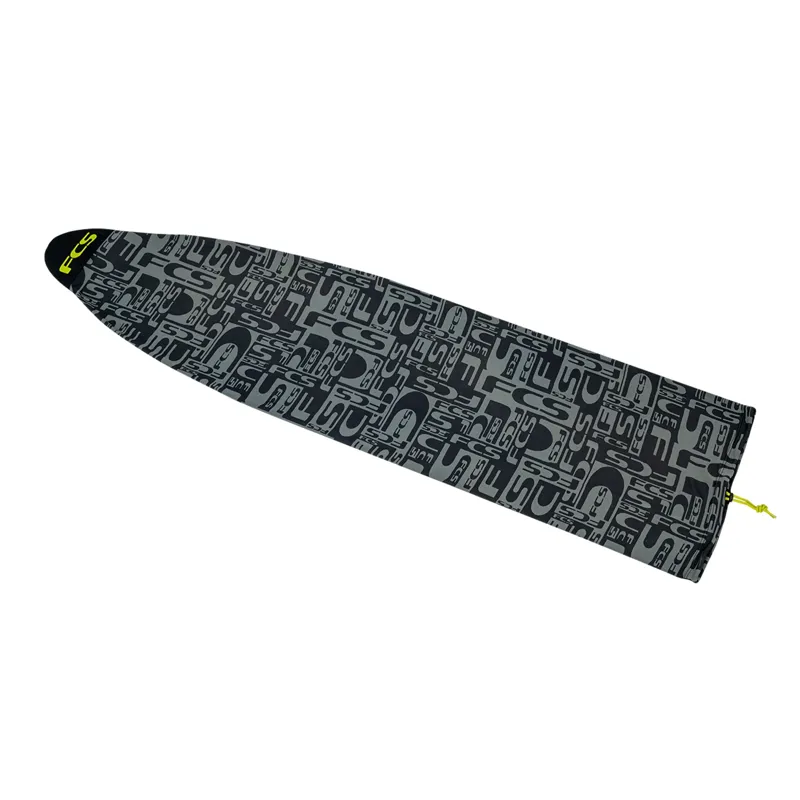 FCS Stretch All Purpose MonogrAl Merrick Cover 5 ft 9 in Coal / Lime