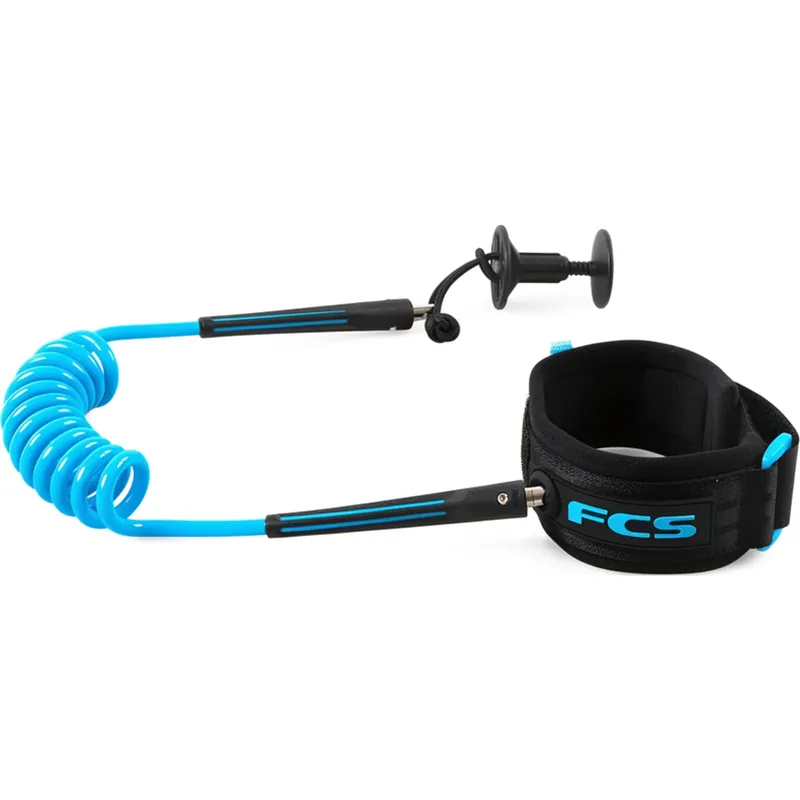 FCS Bodyboard Bicep Leash in Black/Blue
