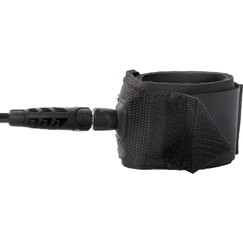 FCS Competition Classic Leash 6ft in Black-3