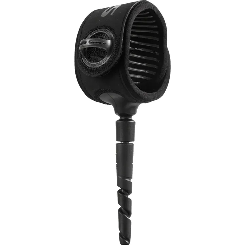 FCS Freedom Helix Comp Leash 6ft in Natural/Black