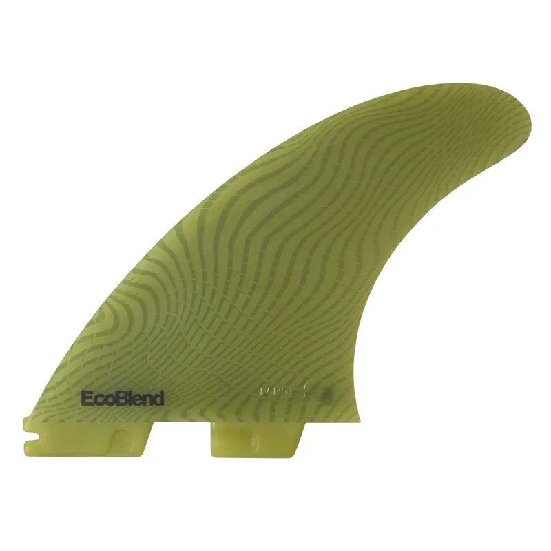 FCS II Carver Neo Glass Tri Fins Medium in Eucalyptus-1
