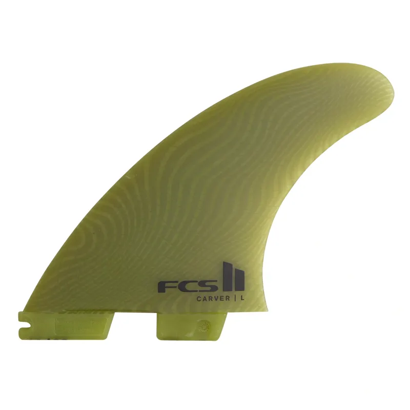 FCS II Carver Neo Glass Tri Fins Medium in Eucalyptus