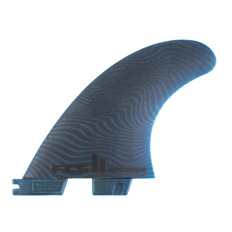 FCS II Performer Neo Glass Tri Fins Large in Pacific