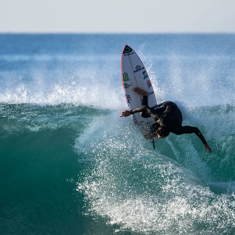 FCS II Yago Dora PG Tri Fin Set Large in Smoke-5