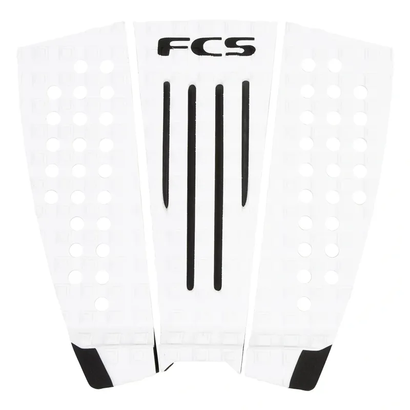 FCS Julian Wilson Traction Pad in White / Black