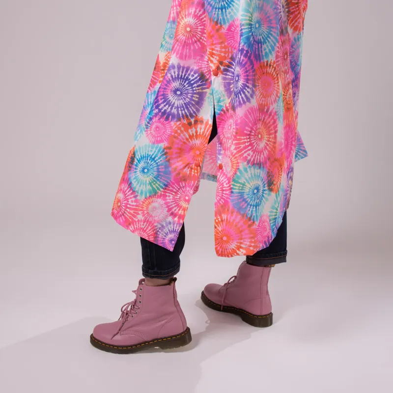 Mac In A Sac Festival Poncho in Tie Dye-3