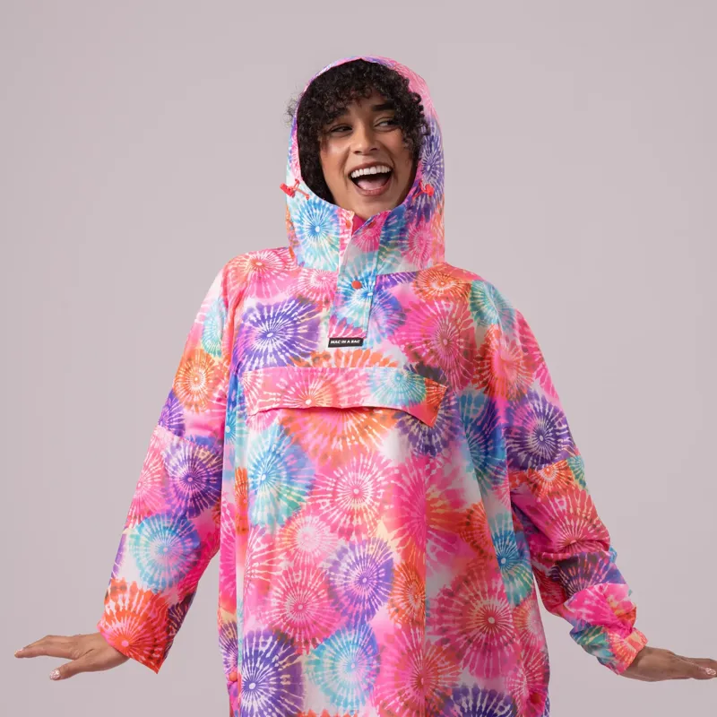 Mac In A Sac Festival Poncho in Tie Dye-11