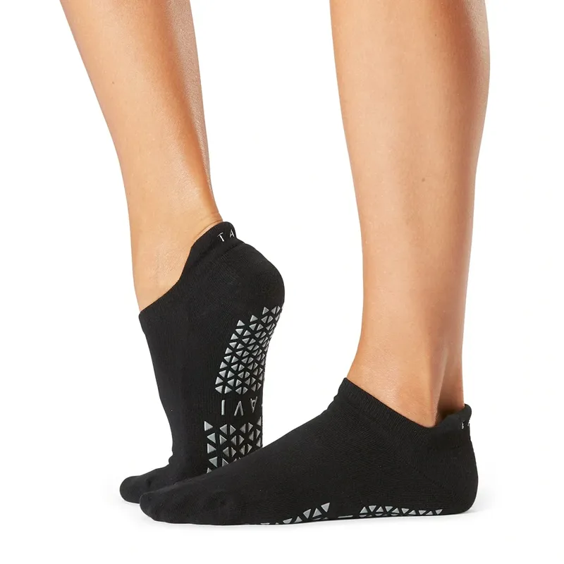 Tavi Savvy Grip Sock in Ebony