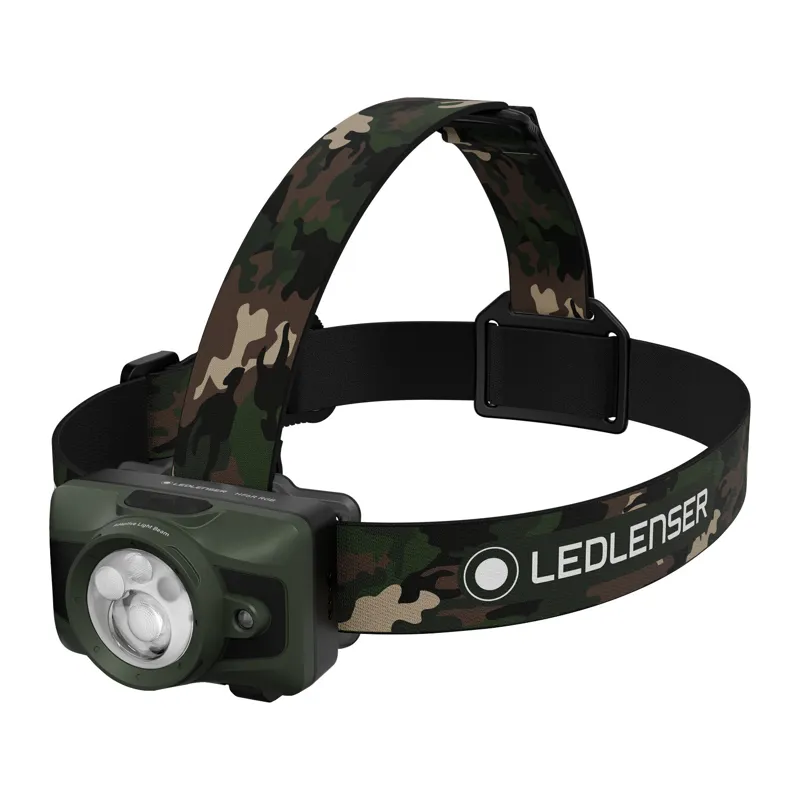 Led Lenser HF6R RGB Rechargeable Headlamp in Camo 900 Lumens