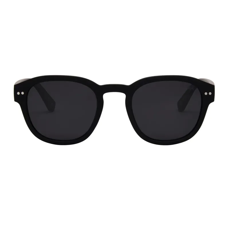 I-Sea Barton Men's Sunglasses in Matt Black/Smoke Polarised