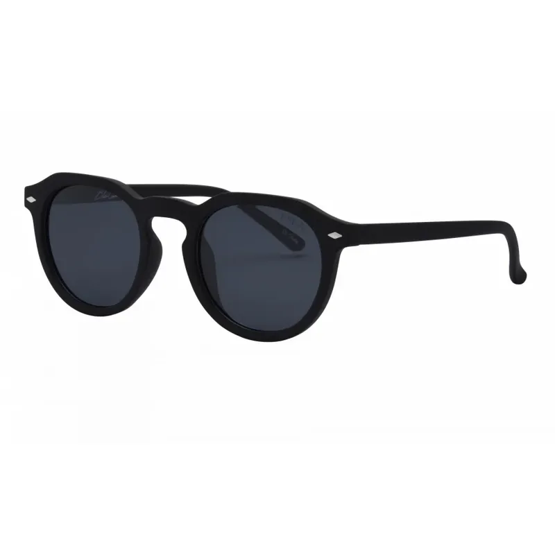 I-Sea Blair Men's Sunglasses in Black with Smoke Polarised Lens-1