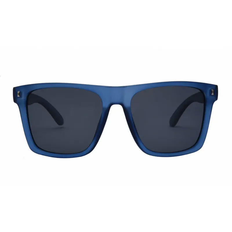 I-Sea Limits Men's Sunglasses in Storm Blue/Smoke Polarised