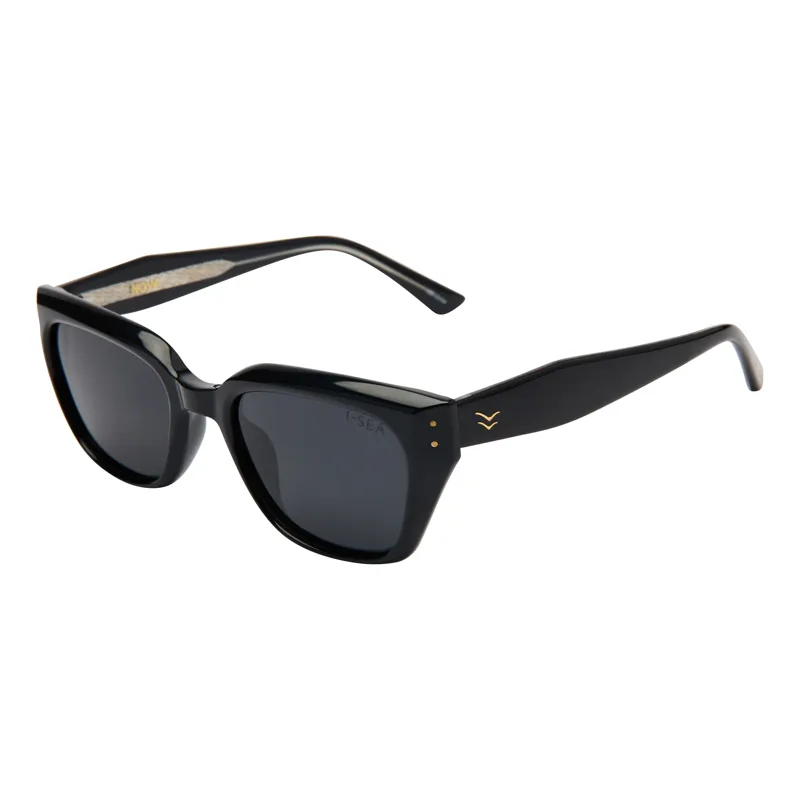 I-Sea Nova Women's Sunglasses in Black/Smoke Polarised-1