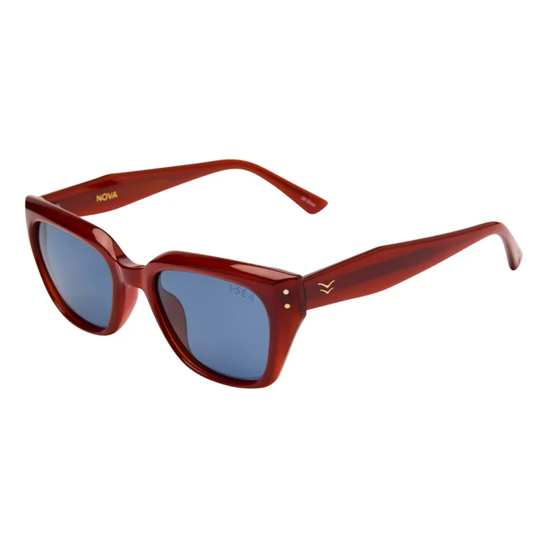 I-Sea Nova Women's Sunglasses in Ginger/Sky-1