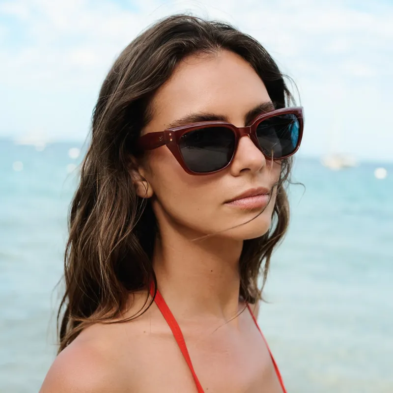 I-Sea Nova Women's Sunglasses in Ginger/Sky-2