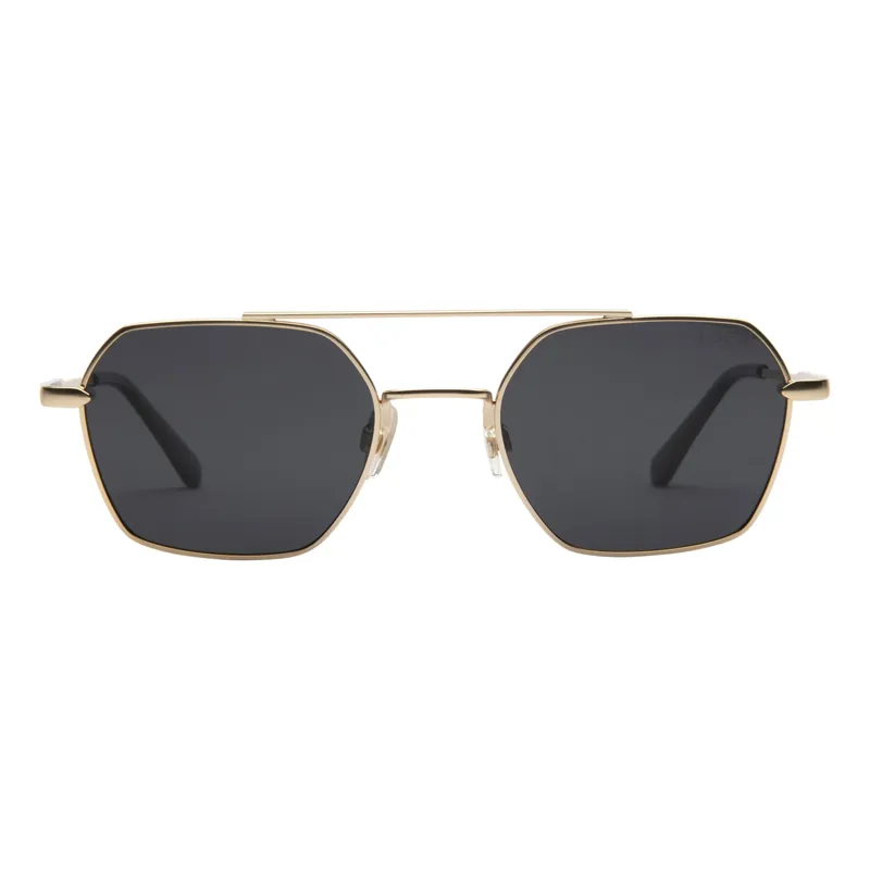 I-Sea Sara Women's Sunglasses in Gold with Onyx Lens