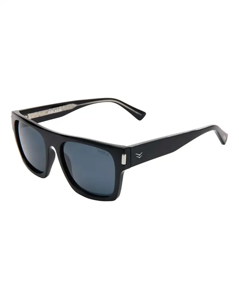 I-Sea Walker Men's Sunglasses in Black/Smoke Polarised