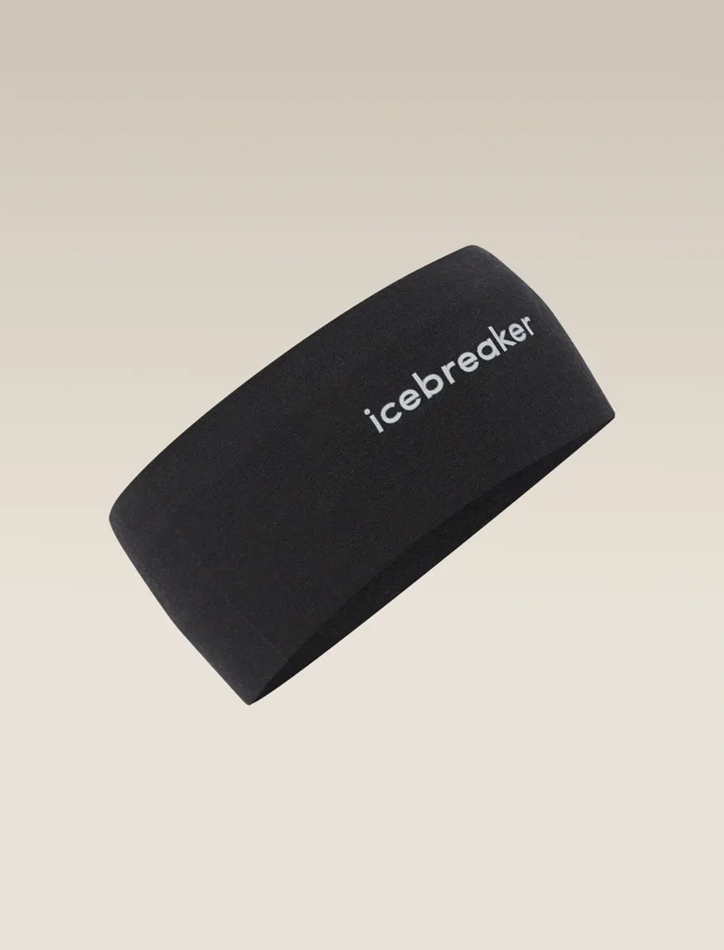 Icebreaker 200 Oasis Headband in Black-1