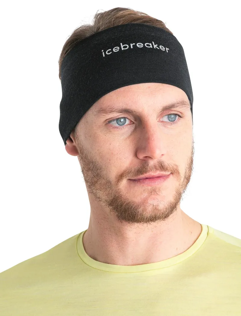 Icebreaker 200 Oasis Headband in Black-4