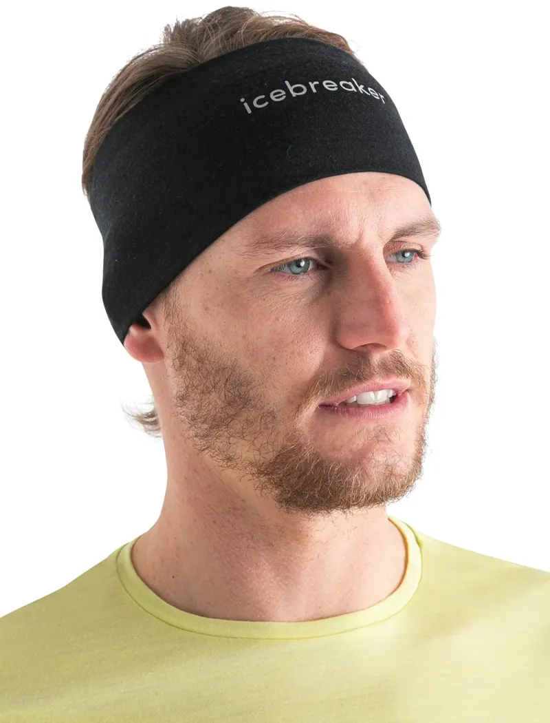 Icebreaker 200 Oasis Headband in Black-3