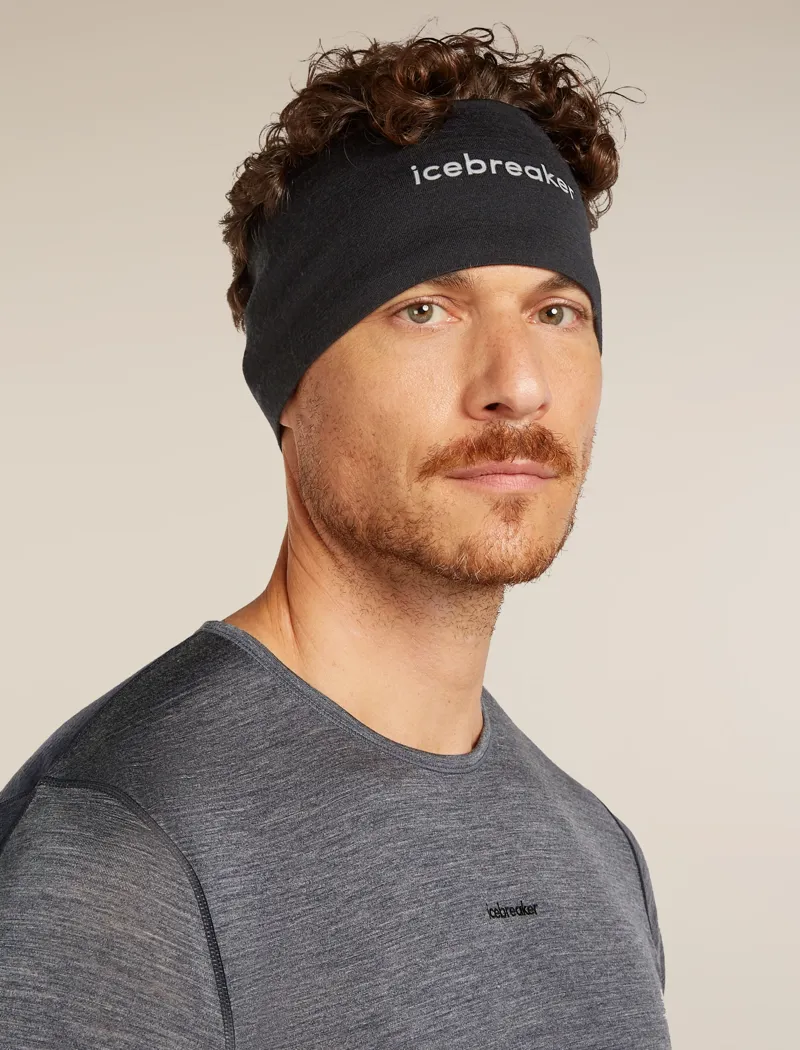 Icebreaker 200 Oasis Headband in Black-5