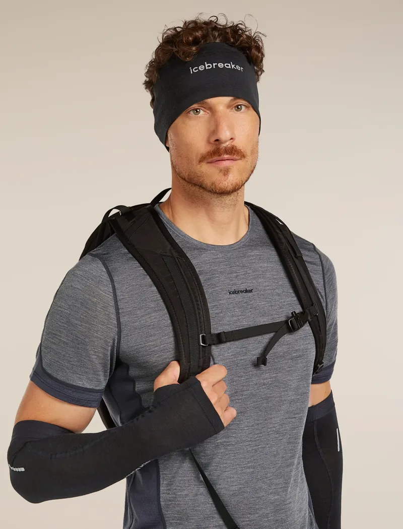 Icebreaker 200 Oasis Headband in Black-7