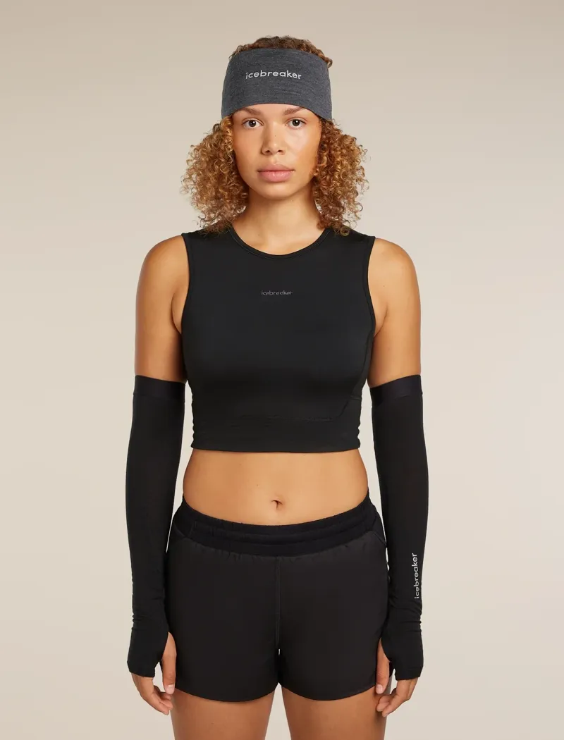 Icebreaker 200 Oasis Headband in Jet Heather-7