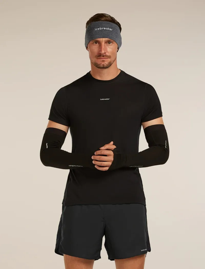 Icebreaker 200 Oasis Headband in Jet Heather-4