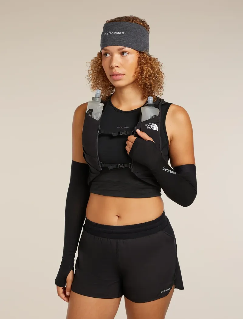 Icebreaker 200 Oasis Headband in Jet Heather-3