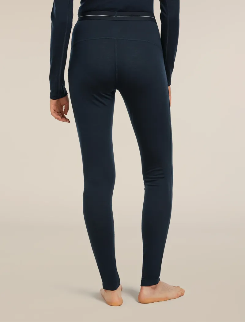 Icebreaker Women's 200 Oasis Leggings in Midnight Navy-1