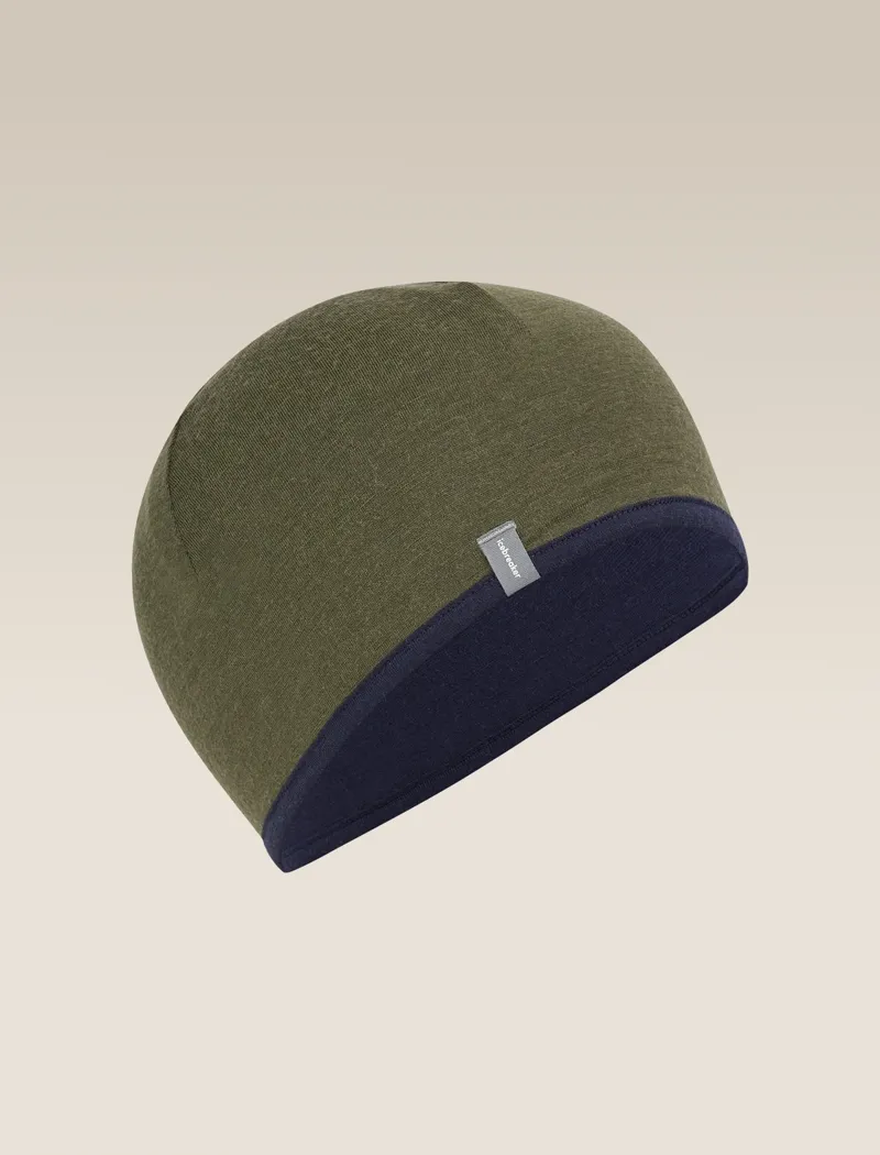 Icebreaker 200 Oasis Reverse Beanie in Dark Loden / Midnight Navy-9