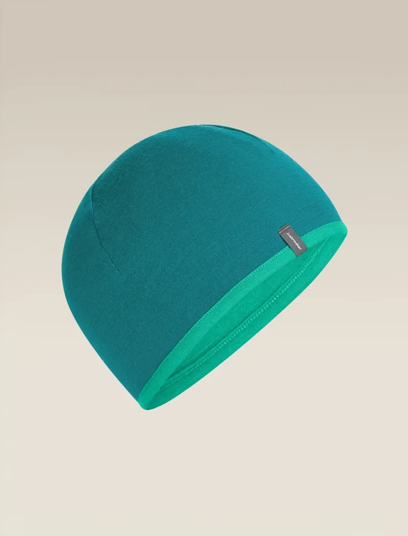 Icebreaker 200 Oasis Reverse Beanie in Tidal Teal / Fresh-1