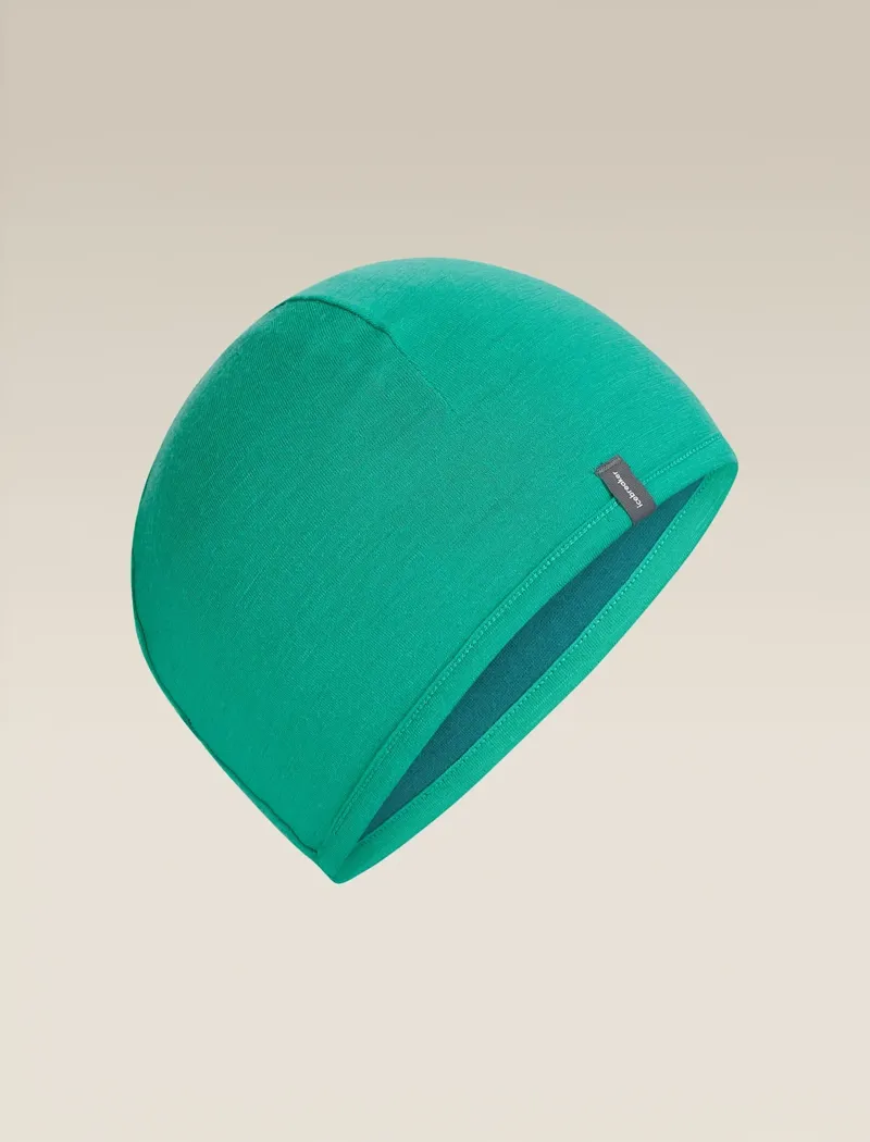 Icebreaker 200 Oasis Reverse Beanie in Tidal Teal / Fresh-2
