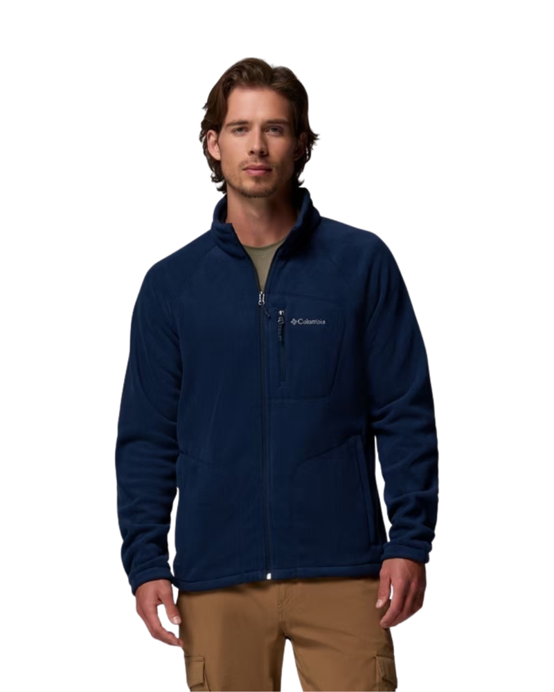 Columbia Mens Fast Trek II Full Zip Fleece in Collegiate Navy