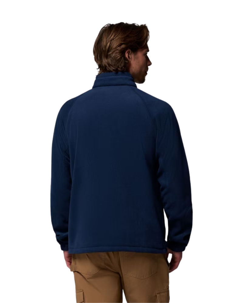 Columbia Mens Fast Trek II Full Zip Fleece in Collegiate Navy-1