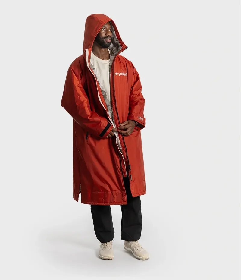Dryrobe Advance Long Sleeve Robe in Burnt Orange-2