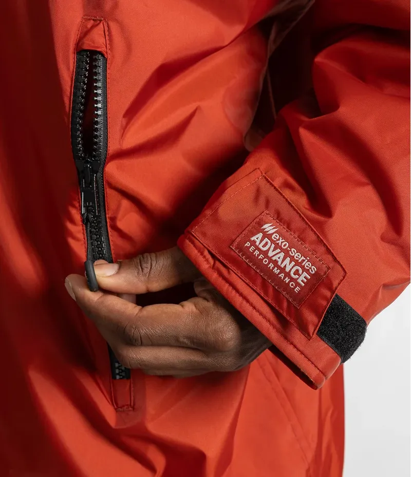 Dryrobe Advance Long Sleeve Robe in Burnt Orange-4