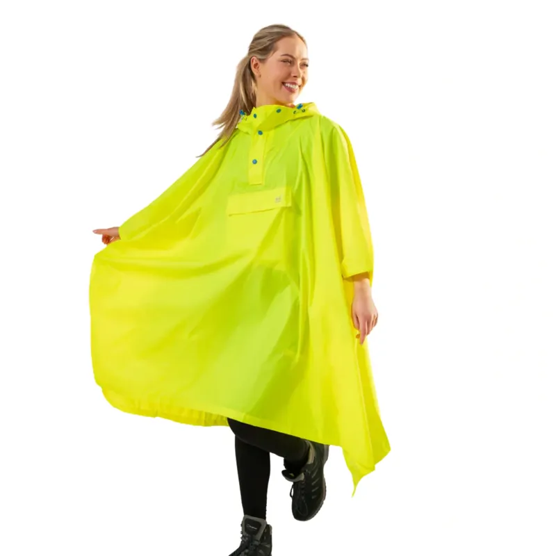 Mac in a Sac Origin 2 Poncho in Neon Yellow-2