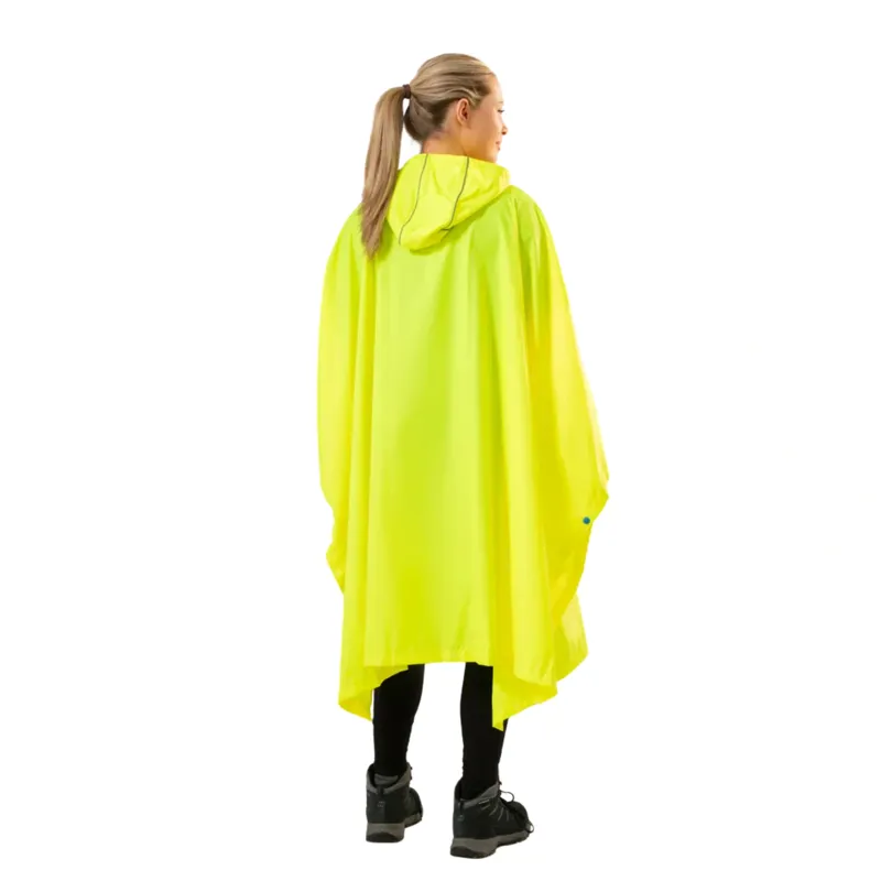 Mac in a Sac Origin 2 Poncho in Neon Yellow-5