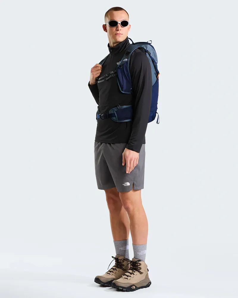 The North Face Mens 24/7 1/4 Zip Tee in TNF Black-9