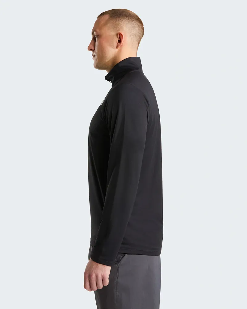 The North Face Mens 24/7 1/4 Zip Tee in TNF Black-3