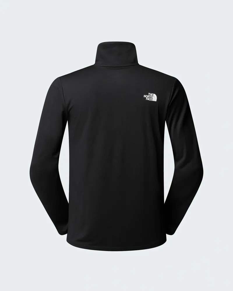 The North Face Mens 24/7 1/4 Zip Tee in TNF Black-2