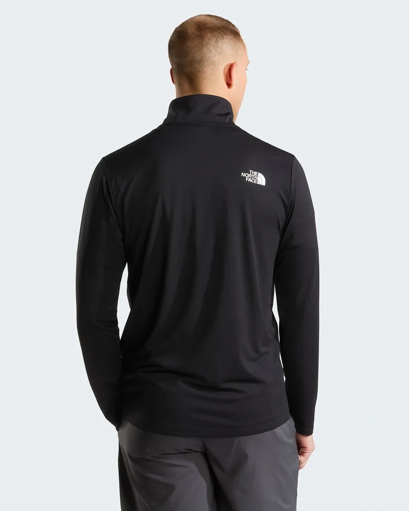 The North Face Mens 24/7 1/4 Zip Tee in TNF Black-4