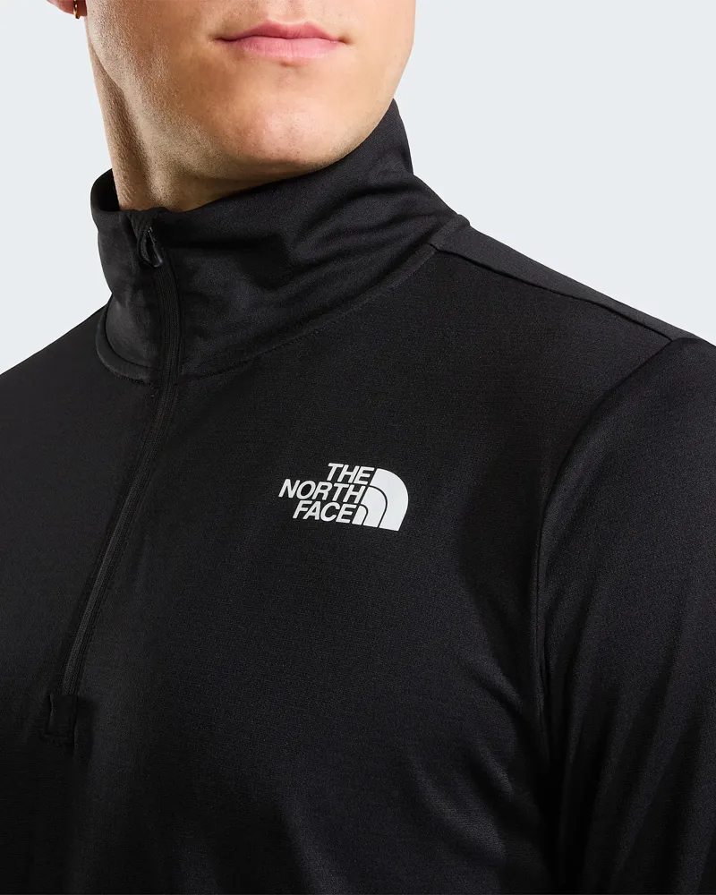 The North Face Mens 24/7 1/4 Zip Tee in TNF Black-5